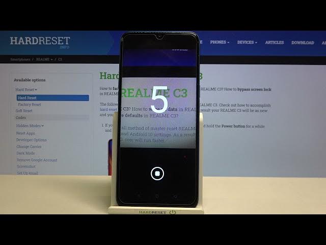 Video thumbnail for How to Set Camera Timer in REALME C3 – Camera Countdown