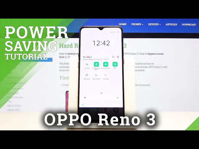 Video thumbnail for How to Save Power in OPPO Reno 3– Power Saving Mode