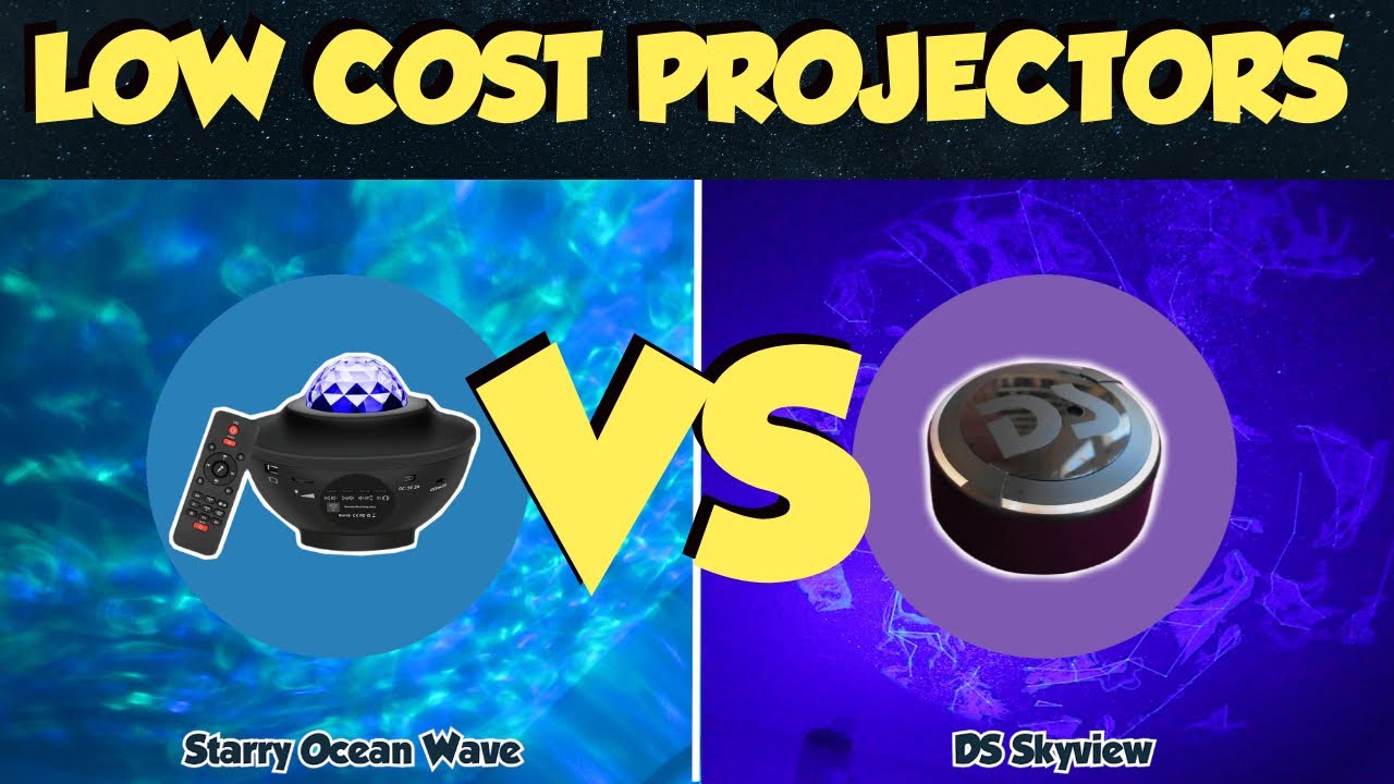 Video thumbnail for Ocean wave projector vs Skyview night sky projector