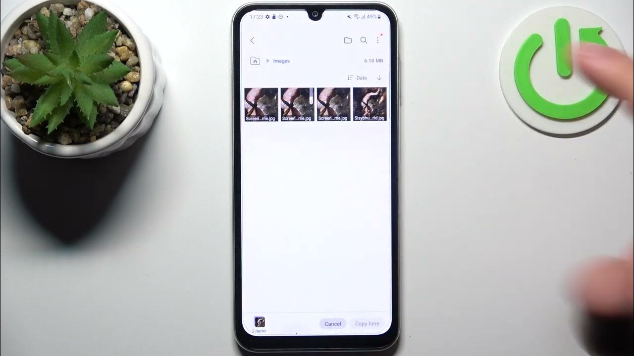 Video thumbnail for How to Transfer Files From the Internal Storage to the SD Card in Samsung Galaxy F34