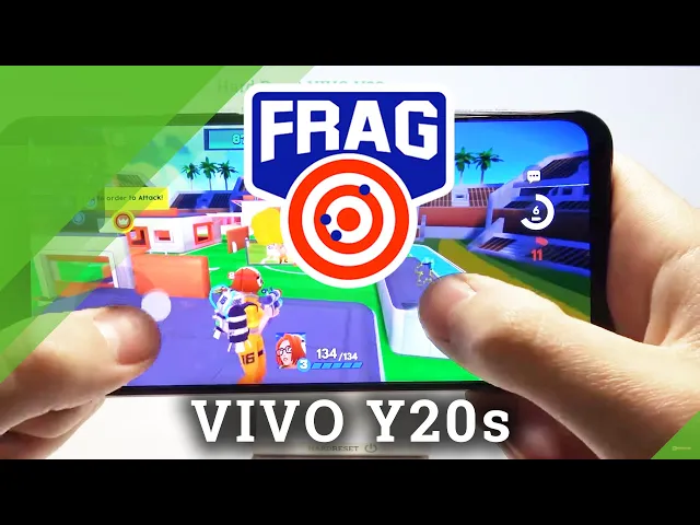Video thumbnail for FRAG Pro Shooter Gameplay on VIVO Y20s - Test Gaming Experience