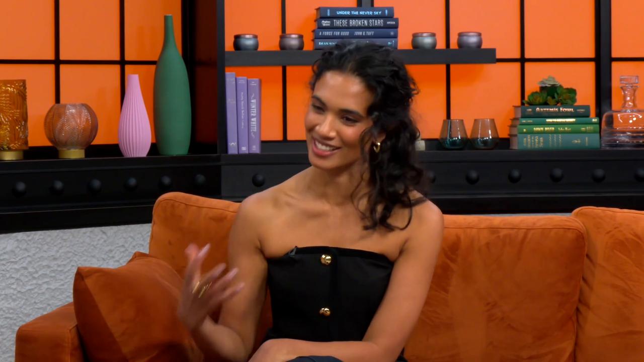 Video thumbnail for 'The Pitt' Star Supriya Ganesh Says Dr. Robby Is "Always Hot And Cold" With Dr. Mohan