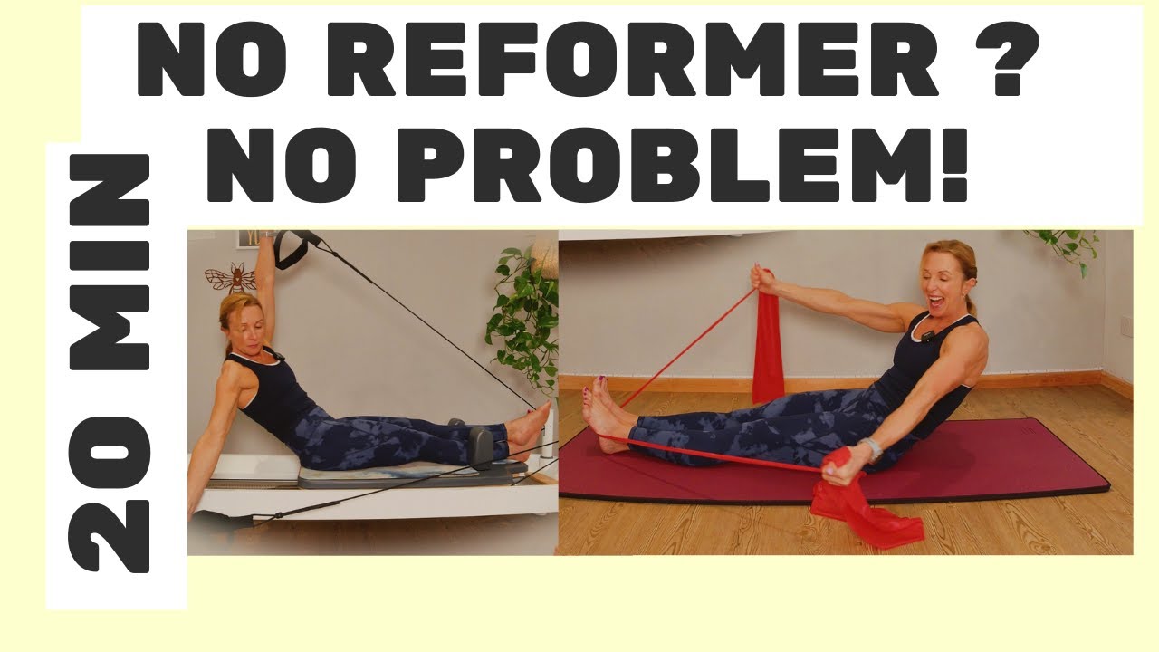 Video thumbnail for Reformer-Inspired Pilates Workout Without a Reformer