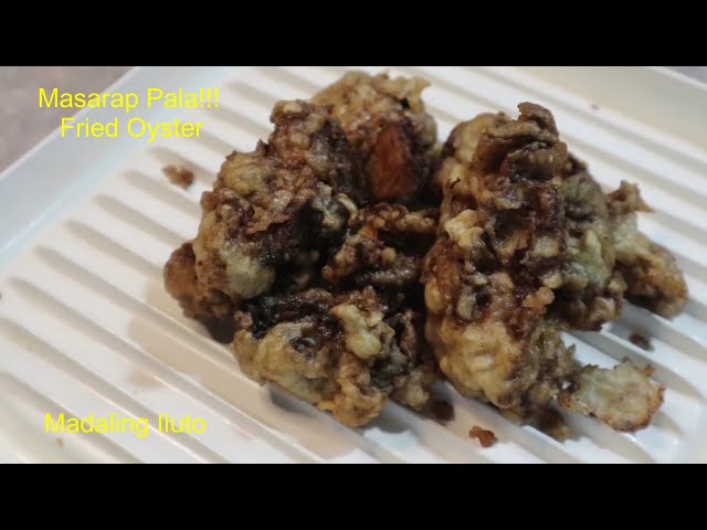 Video thumbnail for Easy Fried Fresh Oysters