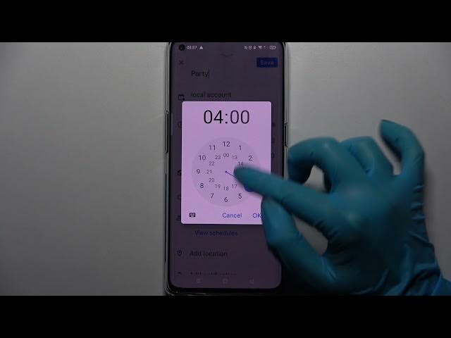 Video thumbnail for How to Add Event to Calendar in OPPO Reno6 Pro 5G - Use Calendar App