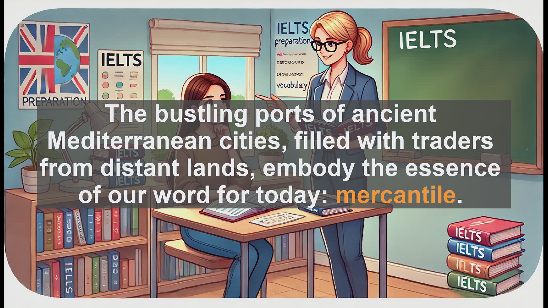 'Video thumbnail for 5000 Must Know IELTS 8.0 Vocabulary - Mercantile: The Language of Trade and Commerce'