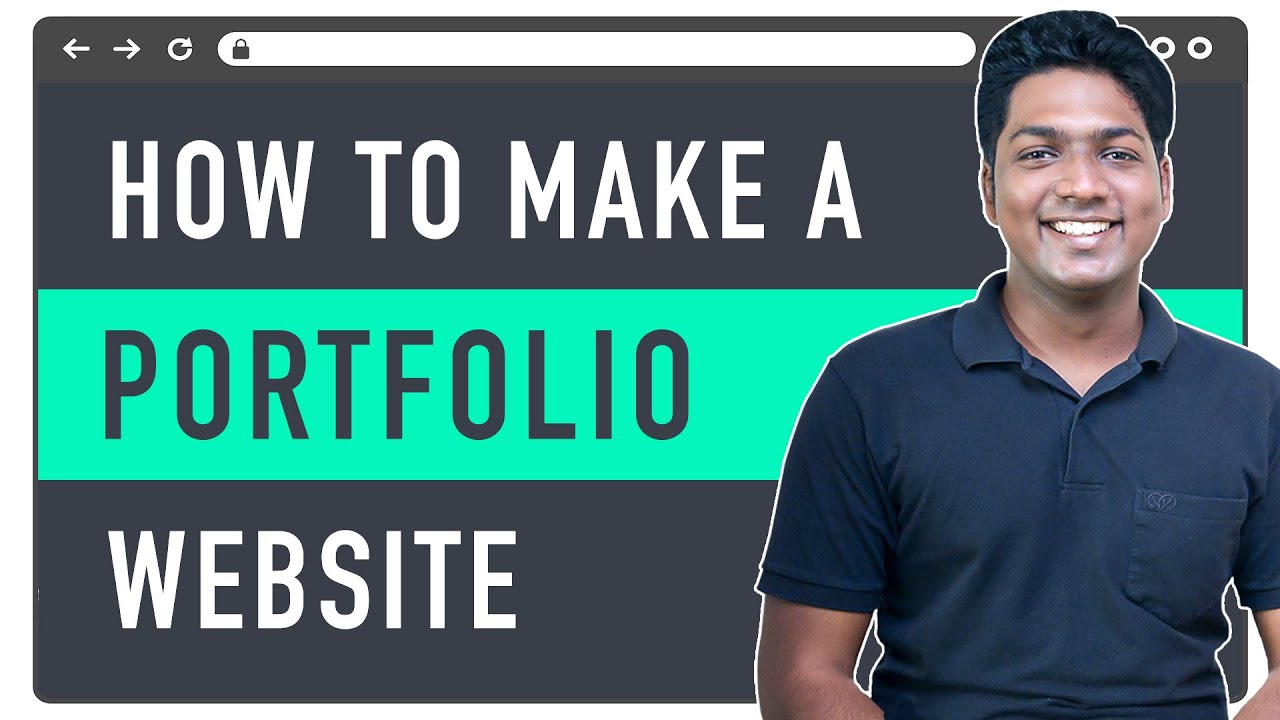 'Video thumbnail for How To Make A Portfolio Website in WordPress'