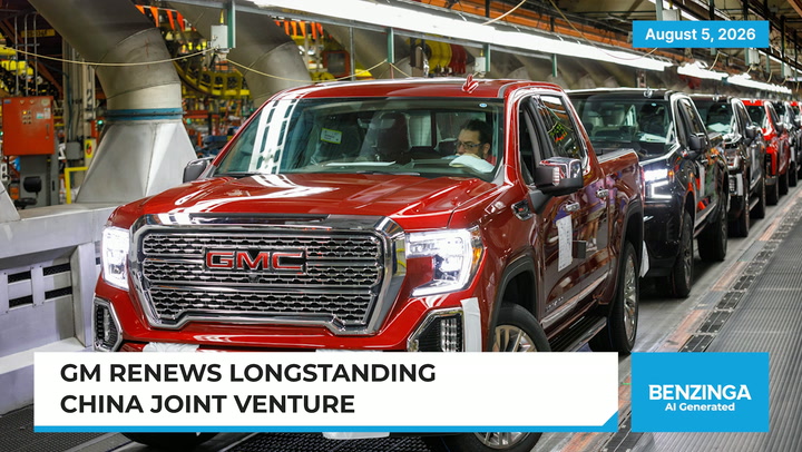 Video thumbnail for GM Extends China Venture