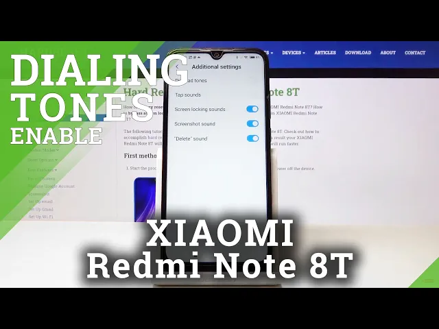 Video thumbnail for How to Enable Dial Pad Tones in XIAOMI Redmi Note 8T – Keyboard Customization