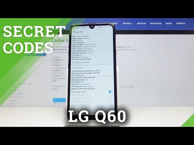 Video thumbnail for How to Use Secret Codes on LG Q60 – Find out Features which Only Professionals Use