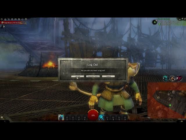 Video thumbnail for How To Log Out From Guild Wars 2