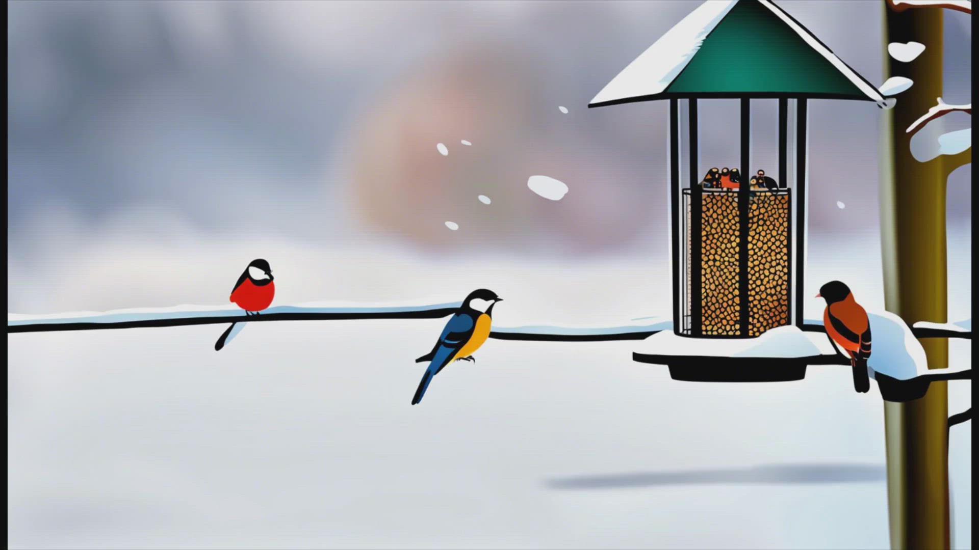 'Video thumbnail for 10 Ways to Keep Backyard Birds Healthy and Well Fed This Winter'