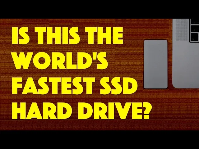 Video thumbnail for The Insanely Fast OWC Envoy Pro EX External SSD Drive - Test & Review