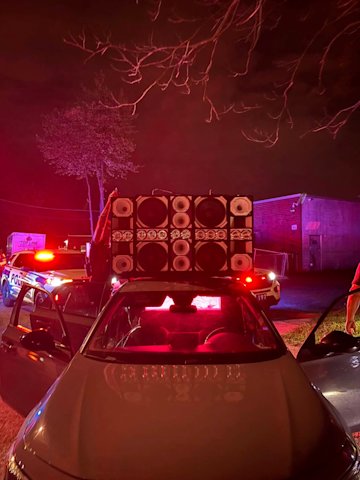 Video thumbnail for Vehicle seized after noise complaints made about West Babylon car meet-up