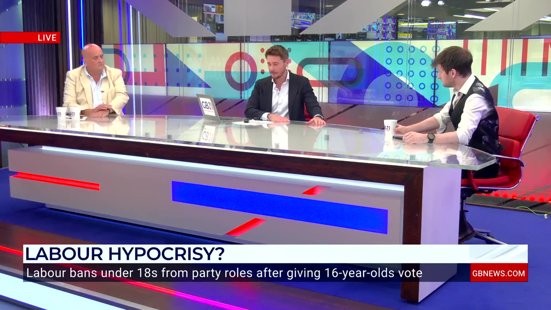 'Video thumbnail for Keir Starmer 'broke all of his promises' when he was elected, McLaine tells GB News'