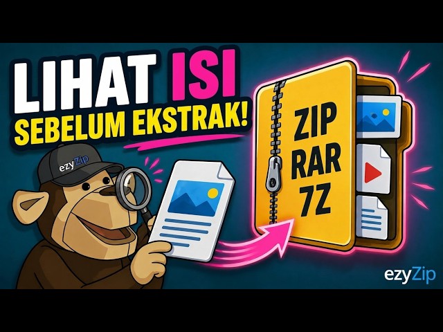 Video thumbnail for 📦 Pratinjau File di Dalam ZIP, RAR & 7Z Tanpa Mengekstrak