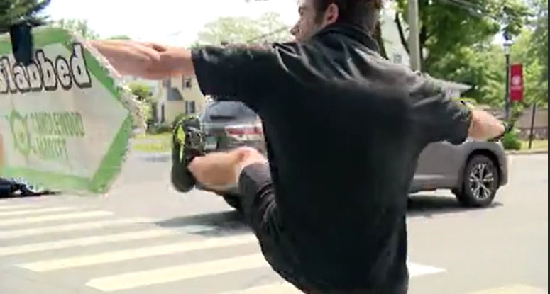 Video thumbnail for Fairfield's Sign Spinner makes national debut on America's Got Talent