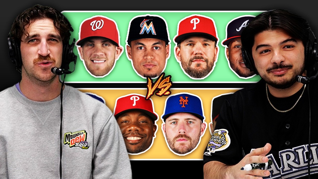 Video thumbnail for Who can draft a lineup that hit the most Home Runs? (NL East Edition)