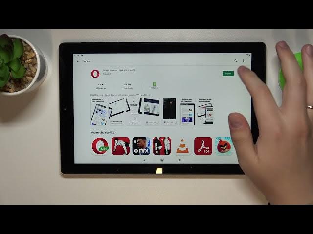 Video thumbnail for How to Download and Install the Opera Browser on CHUWI HiPad X