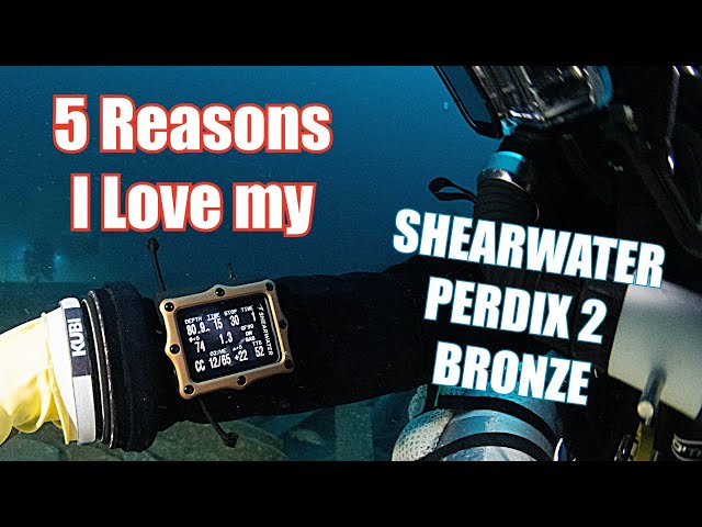 Video thumbnail for 5 Reasons I Love the Shearwater Perdix 2 Bronze Edition for CCR Diving