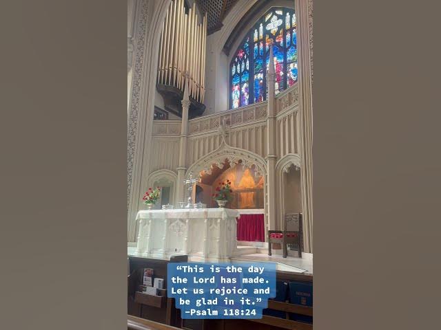 Video thumbnail for “This is the day the Lord has made. Let us rejoice and be glad in it.” Psalm 118:24