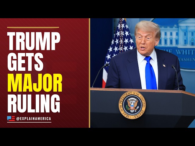 Video thumbnail for Judge Drops Blockbuster Birthright Citizenship Ruling - Trump Informed