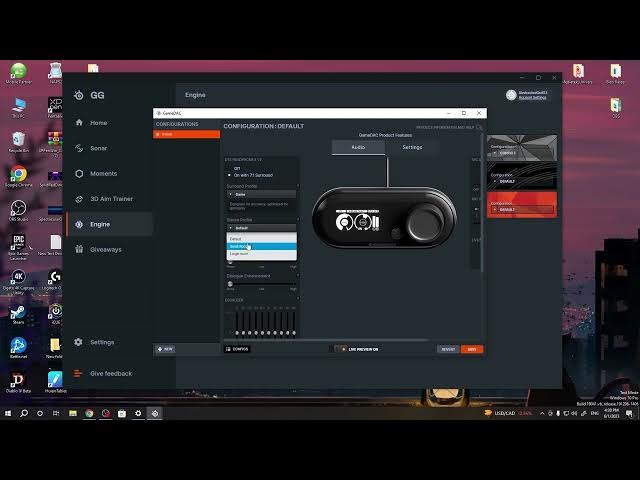 Video thumbnail for How To Enable & Disable 7.1 Surround Sound For Steelseries Arctis Pro