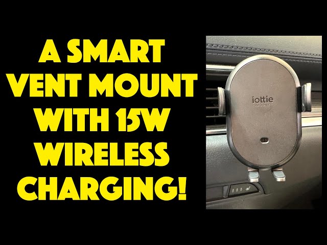 Video thumbnail for IOTTIE Auto Sense 2 Air Vent Mount and Car Qi Charger - DEMO & REVIEW