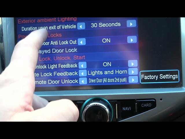 Video thumbnail for How to Find and Manage Vehicle Settings in Chevrolet Cruze (2008 - 2016) - Customize Your Vehicle