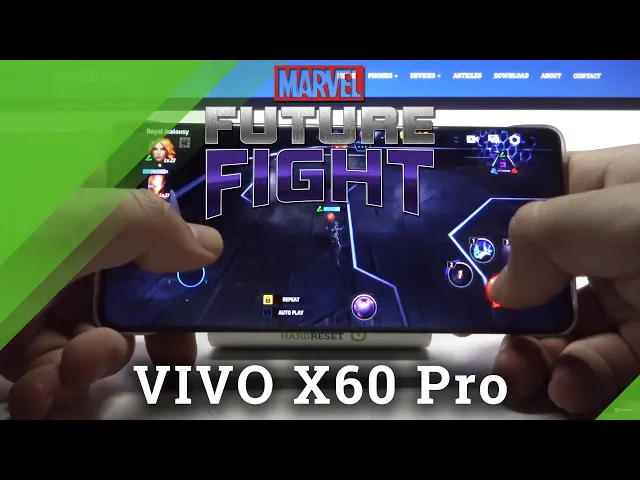 Video thumbnail for Vivo X60 Pro Marvel Future Fight Game Review