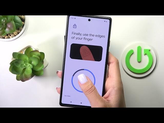 Video thumbnail for How to Add Fingerprint on Google Pixel 6a - Fingerprint Set Up
