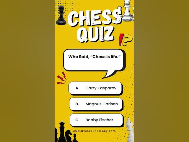 Video thumbnail for Which chess GOAT said this #chess #shorts #trivia