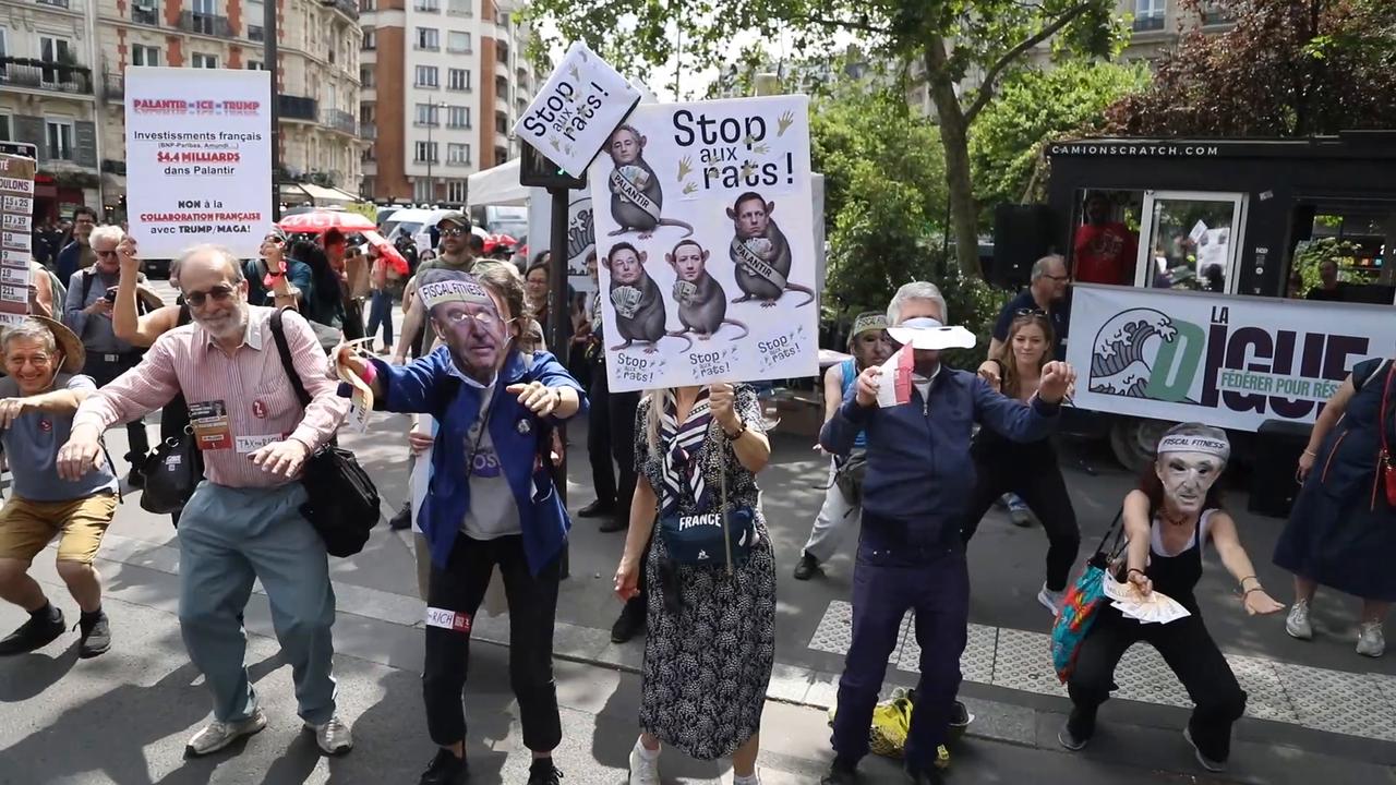 Video thumbnail for France: Paris leads nationwide International Workers' Day demonstrations.