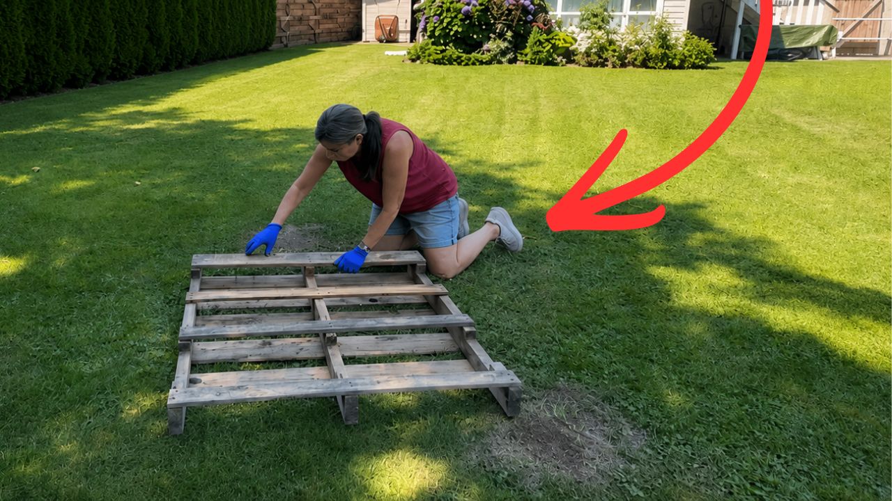 Video thumbnail for Lay A Pallet On Your Lawn (This Is Genius)