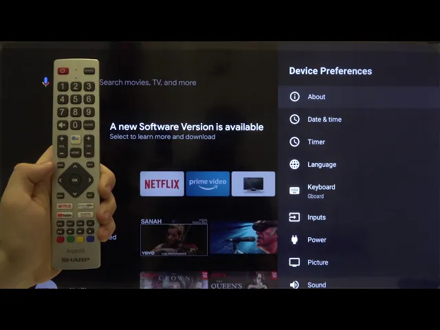 Video thumbnail for How to Check All Information about Sharp Aquos Smart LED TV – Data Check