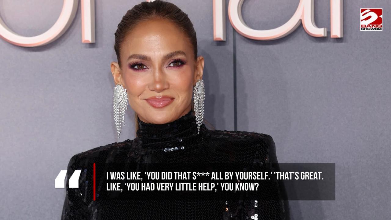 Video thumbnail for Jennifer Lopez reflects on having 'very little help' raising her and Marc Anthony's twins