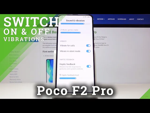 Video thumbnail for How to Enter Vibration Settings in Xiaomi Pocophone F2 Pro?