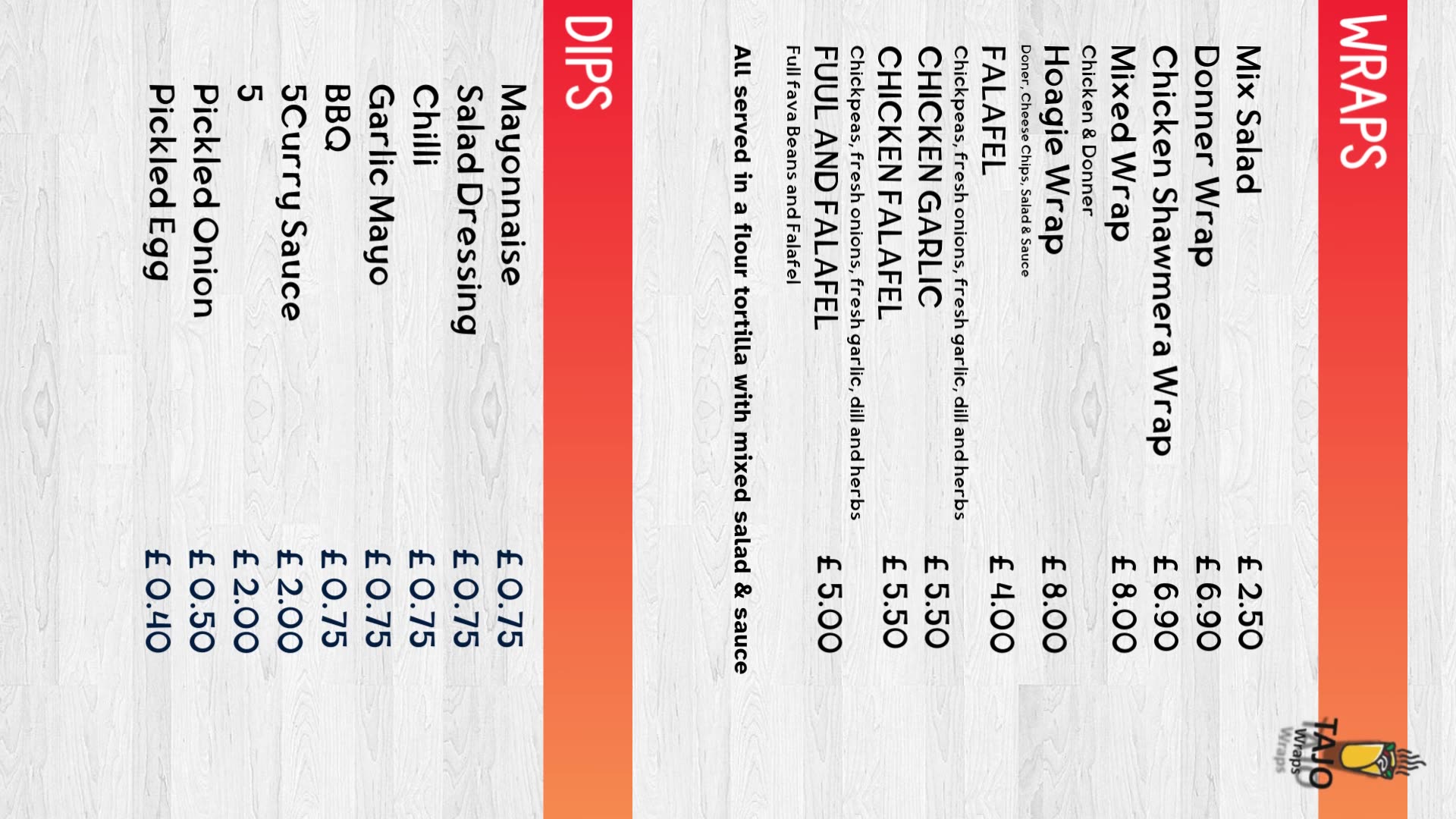 Video thumbnail for new front tajo