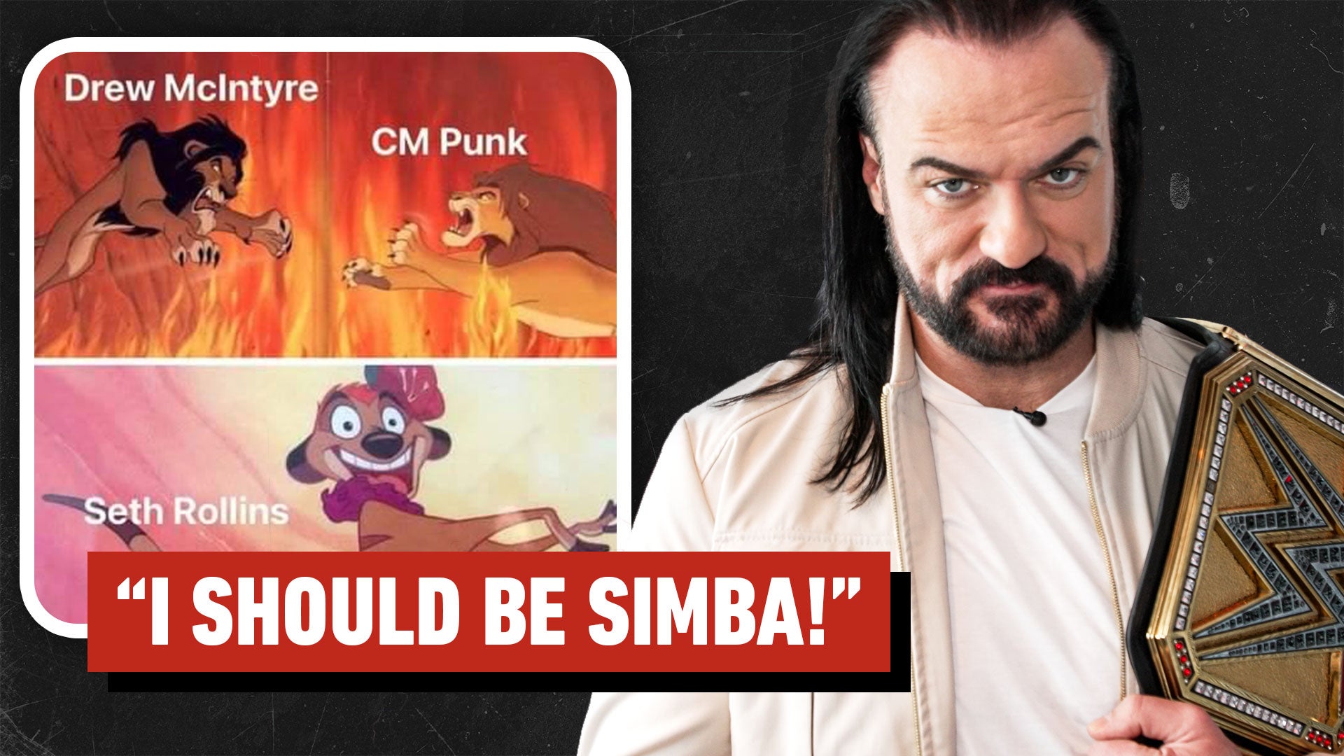 Video thumbnail for WWE's Drew McIntyre Reacts to Drew McIntyre Memes