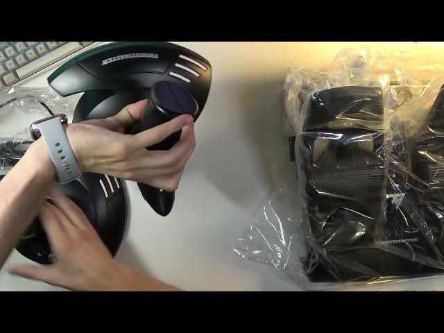 Video thumbnail for UNBOXING THRUSTMASTER T. FLIGHT FULL KIT X - What's Inside the Box | Quick Review