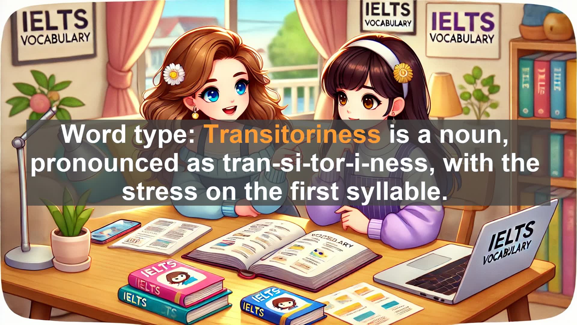 'Video thumbnail for 2000 Must Know IELTS 9.0 Vocabulary - Transitoriness: Understanding the Fleeting Nature of Things'