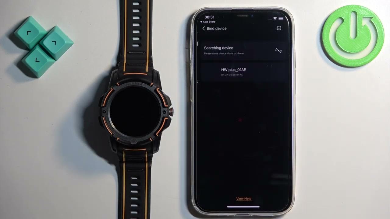 Video thumbnail for How To Pair Hammer Watch Plus With iPhone