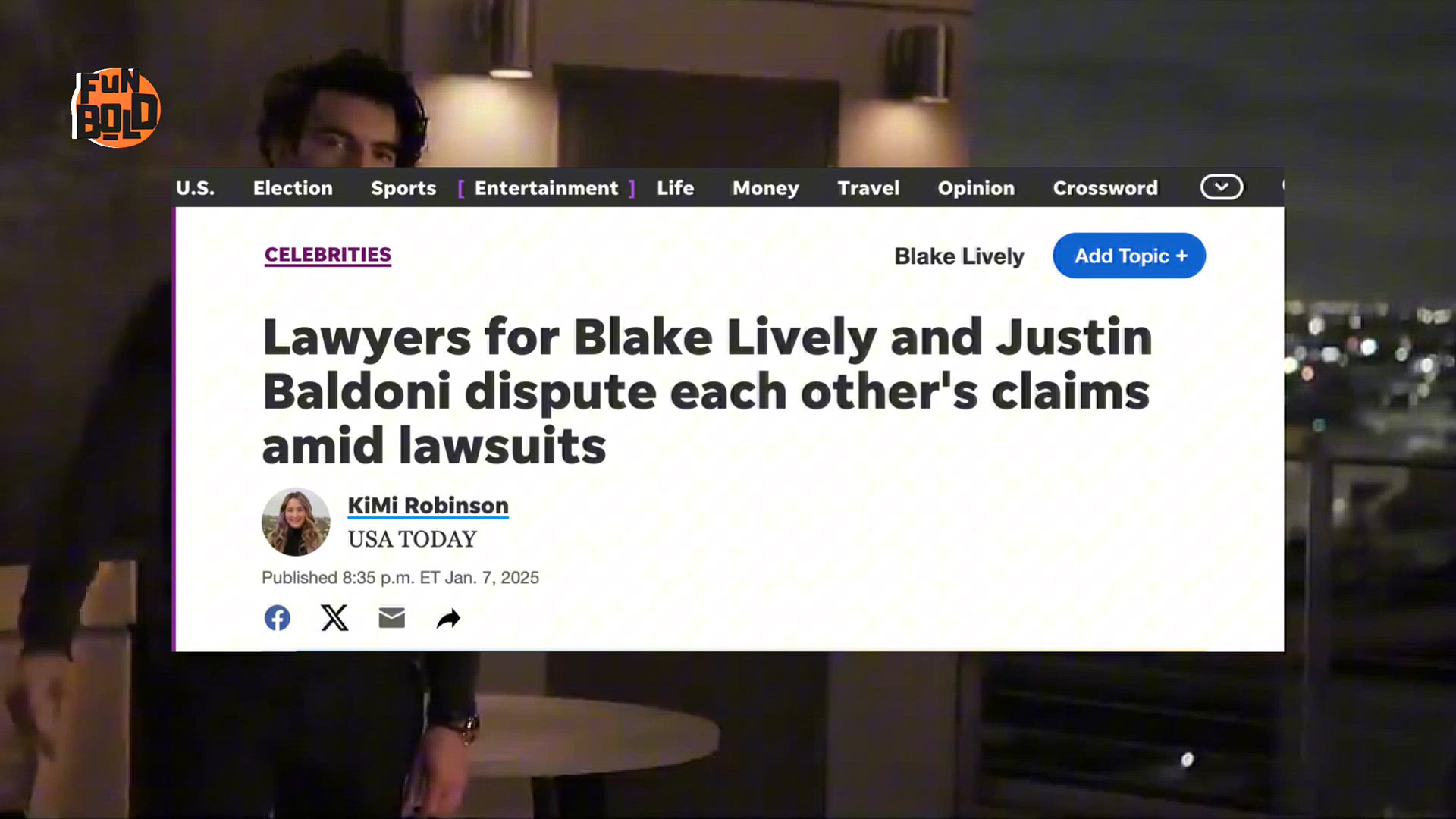 'Video thumbnail for Blake Lively vs. Justin Baldoni: Shocking Lawsuit Revealed! | Hollywood Drama Unfolds'