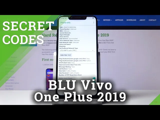 Video thumbnail for How to Use Secret Codes in BLU Vivo One Plus 2019 – Hidden Modes