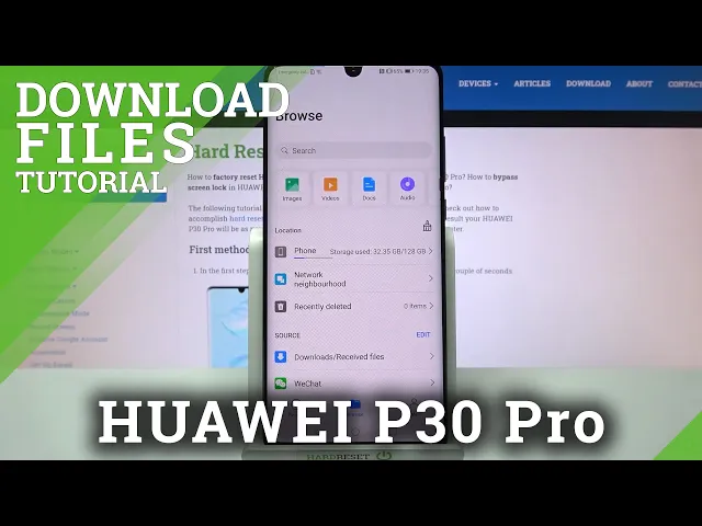 Video thumbnail for Find and Open Downloads - Get Access to Downloaded Files on HUAWEI P30 Pro