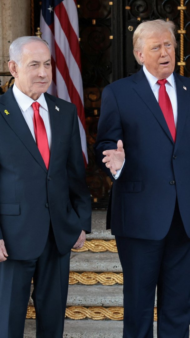 Video thumbnail for US President Donald Trump endorses Netanyahu for Israeli election