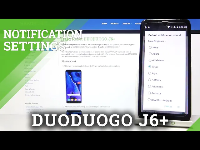 Video thumbnail for DuoDuoGo J6+ – Default Notification Tones | Listen Them All