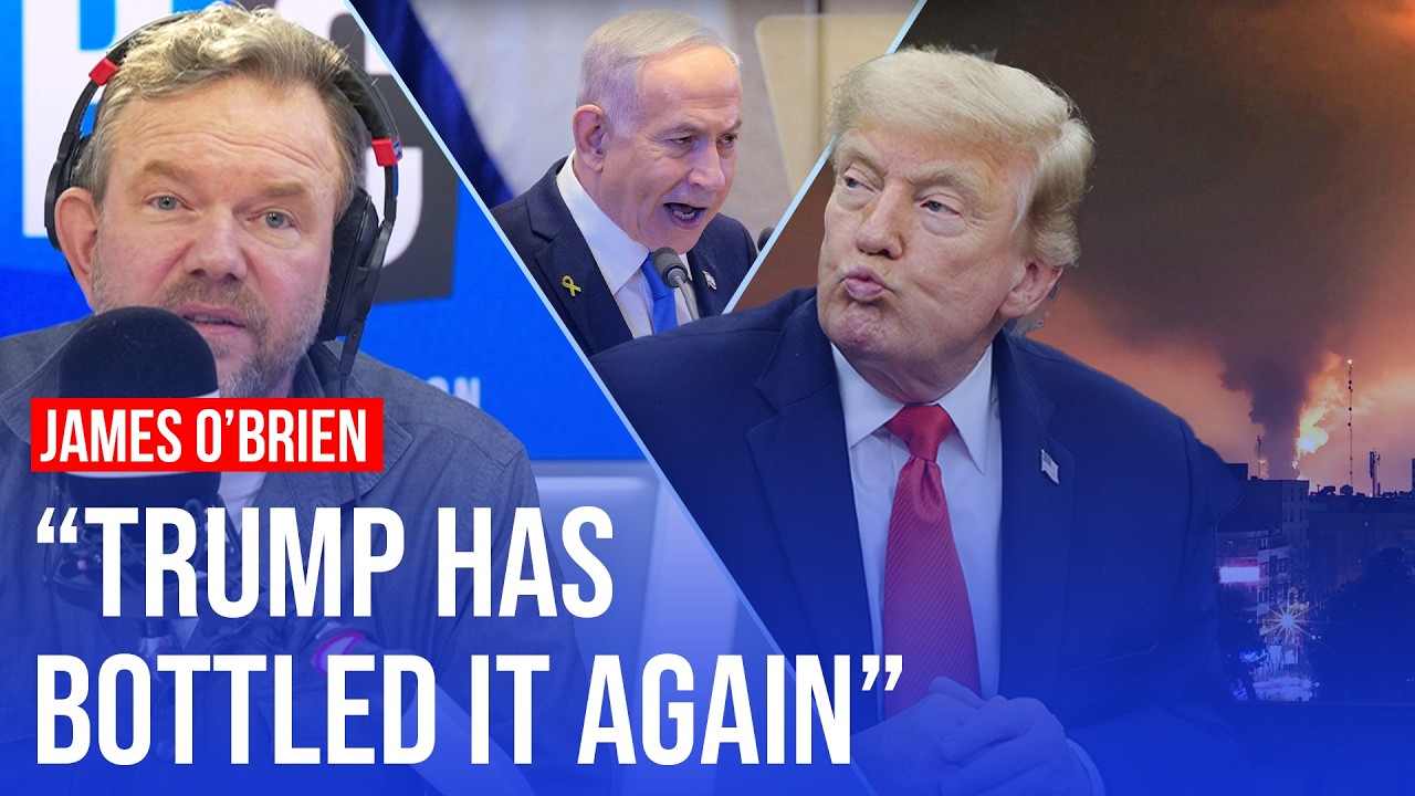 Video thumbnail for 'If you haven't already realised Trump is a deranged, lying idiot, you never will' | James O'Brien