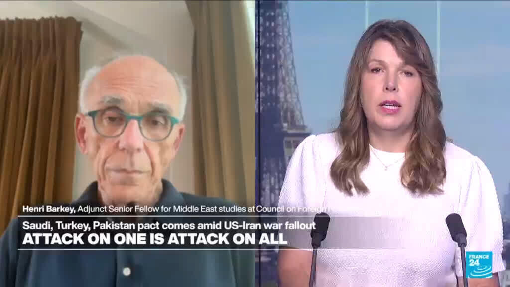 Video thumbnail for Saudi, Turkey, Pakistan pact comes amid US-Iran war fallout