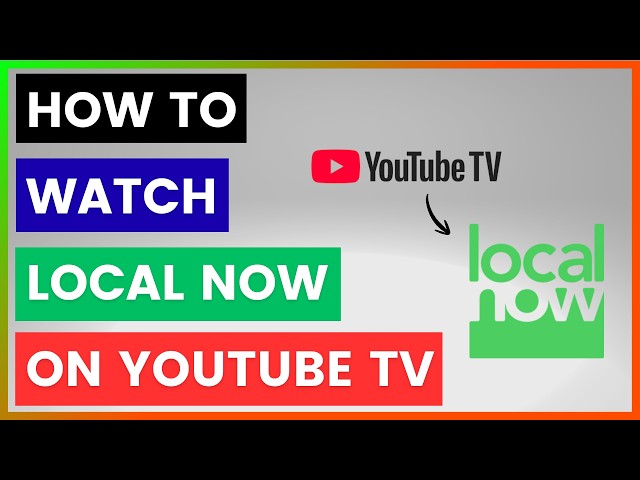 Video thumbnail for How To Watch Local Now On YouTube TV? [in 2026]
